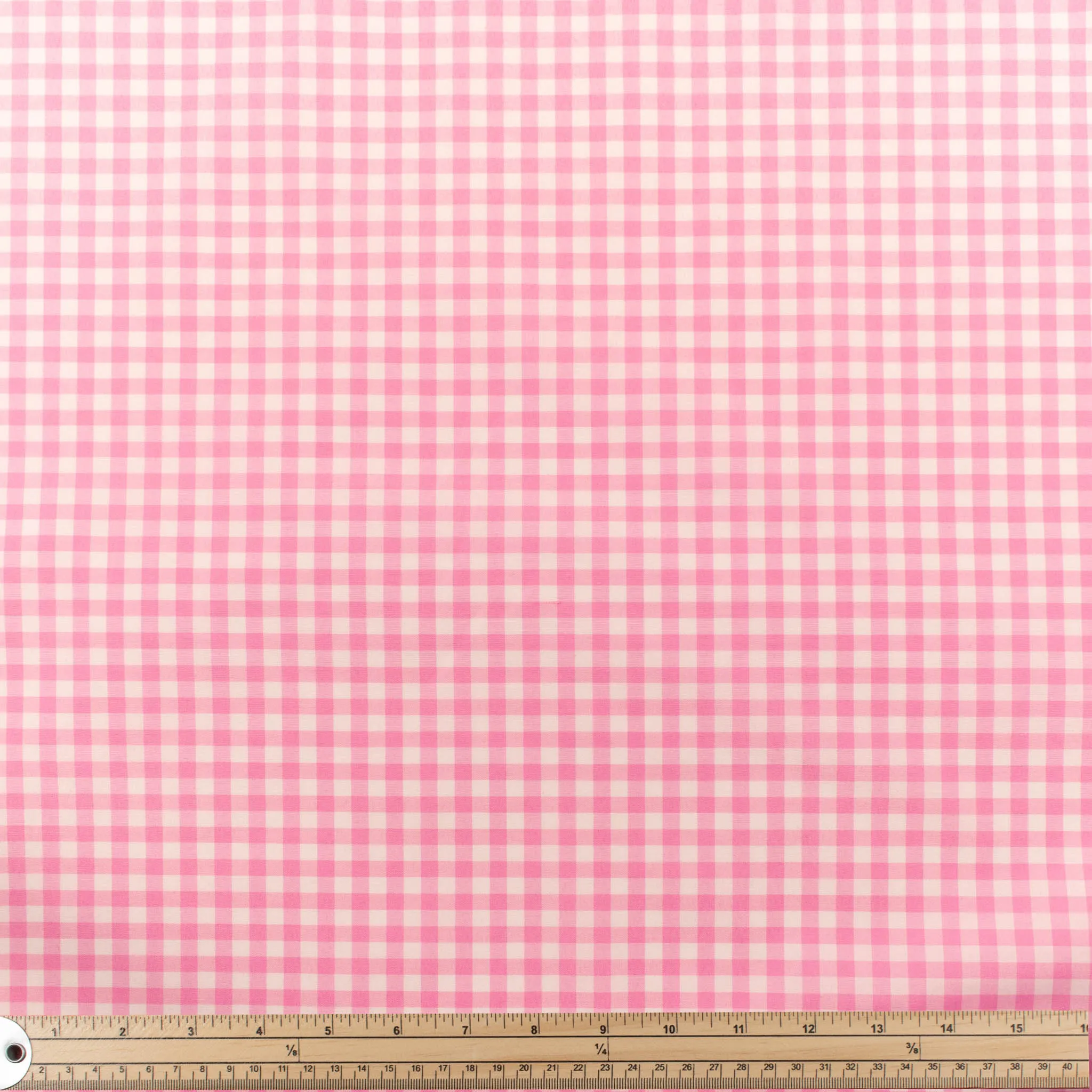 1/4-inch Cotton Poly Gingham Fabric