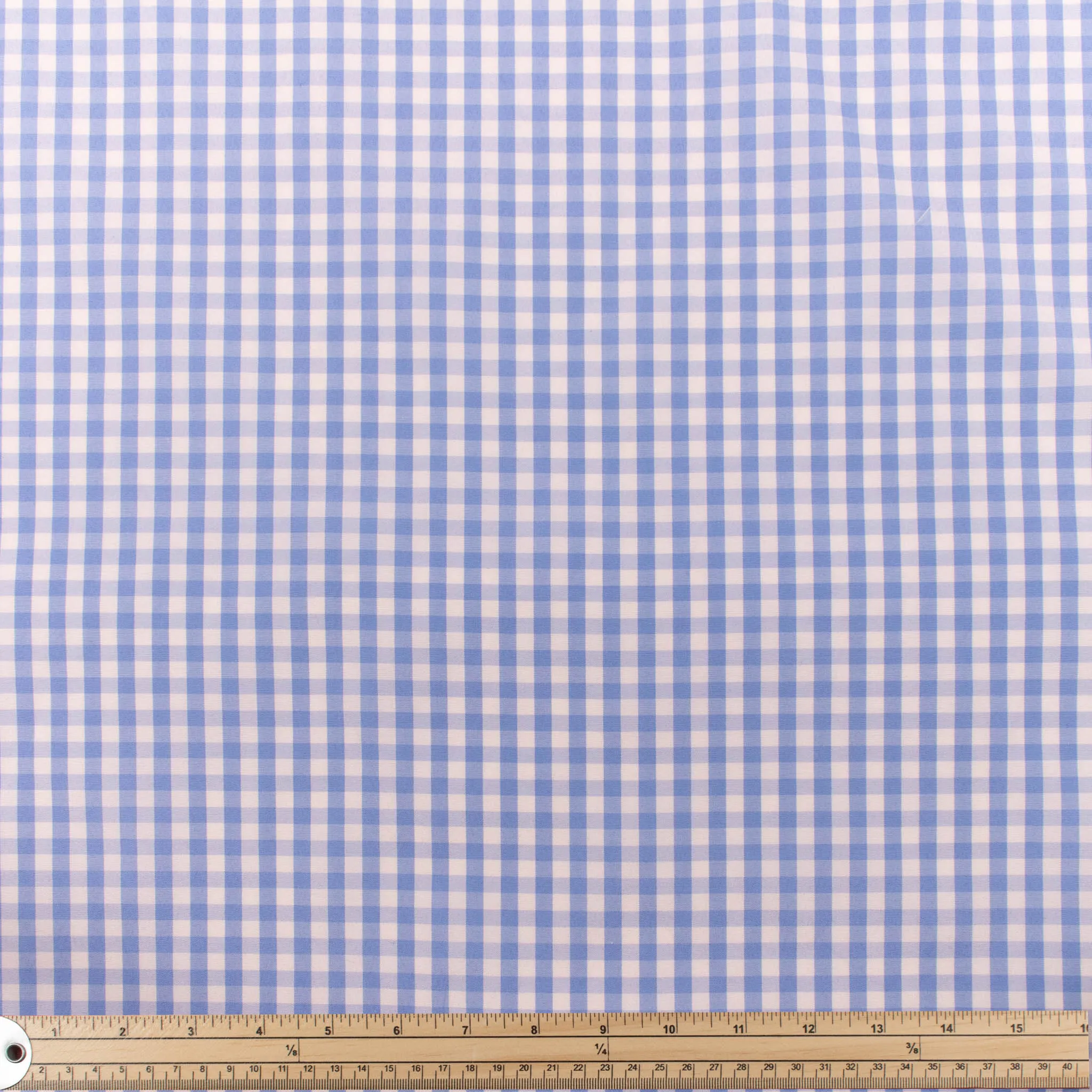 1/4-inch Cotton Poly Gingham Fabric