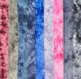 60” Bamboo 4-Way Stretch with Spandex Tie Dye Tie Dyed Apparel Jersey Knit Fabric By the Yard