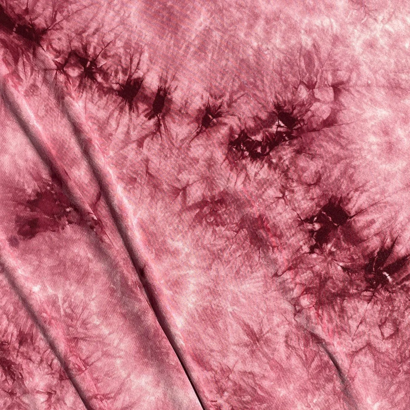 60” Bamboo 4-Way Stretch with Spandex Tie Dye Tie Dyed Apparel Jersey Knit Fabric By the Yard