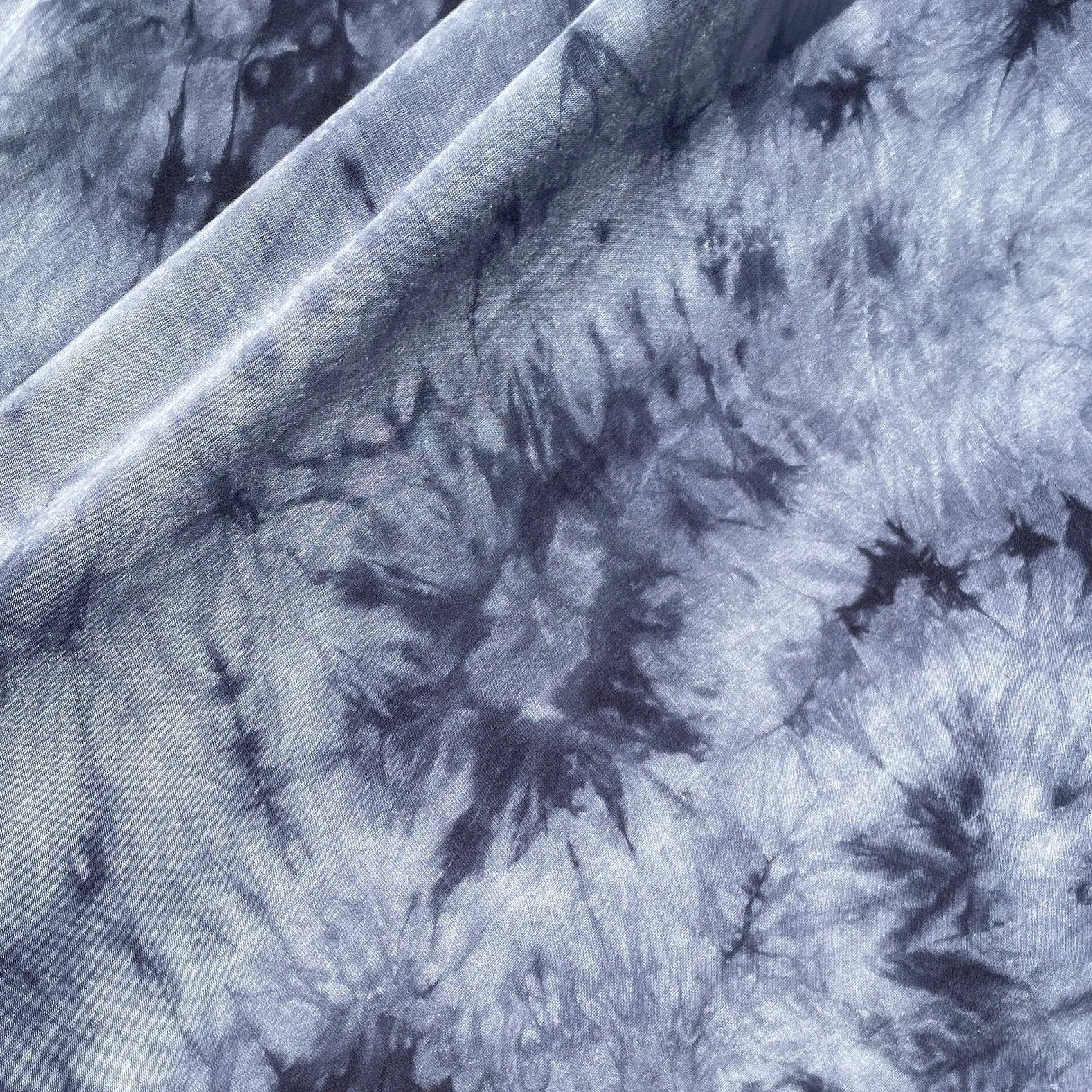 60” Bamboo 4-Way Stretch with Spandex Tie Dye Tie Dyed Apparel Jersey Knit Fabric By the Yard