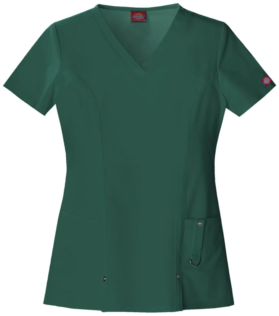 82851 Dickies Xtreme Stretch Womens V-Neck Scrub Top