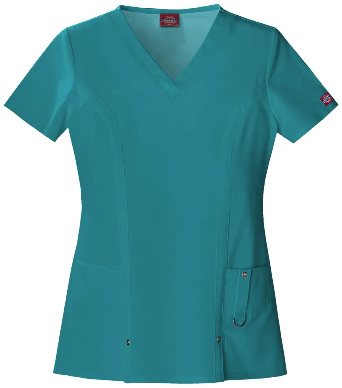 82851 Dickies Xtreme Stretch Womens V-Neck Scrub Top