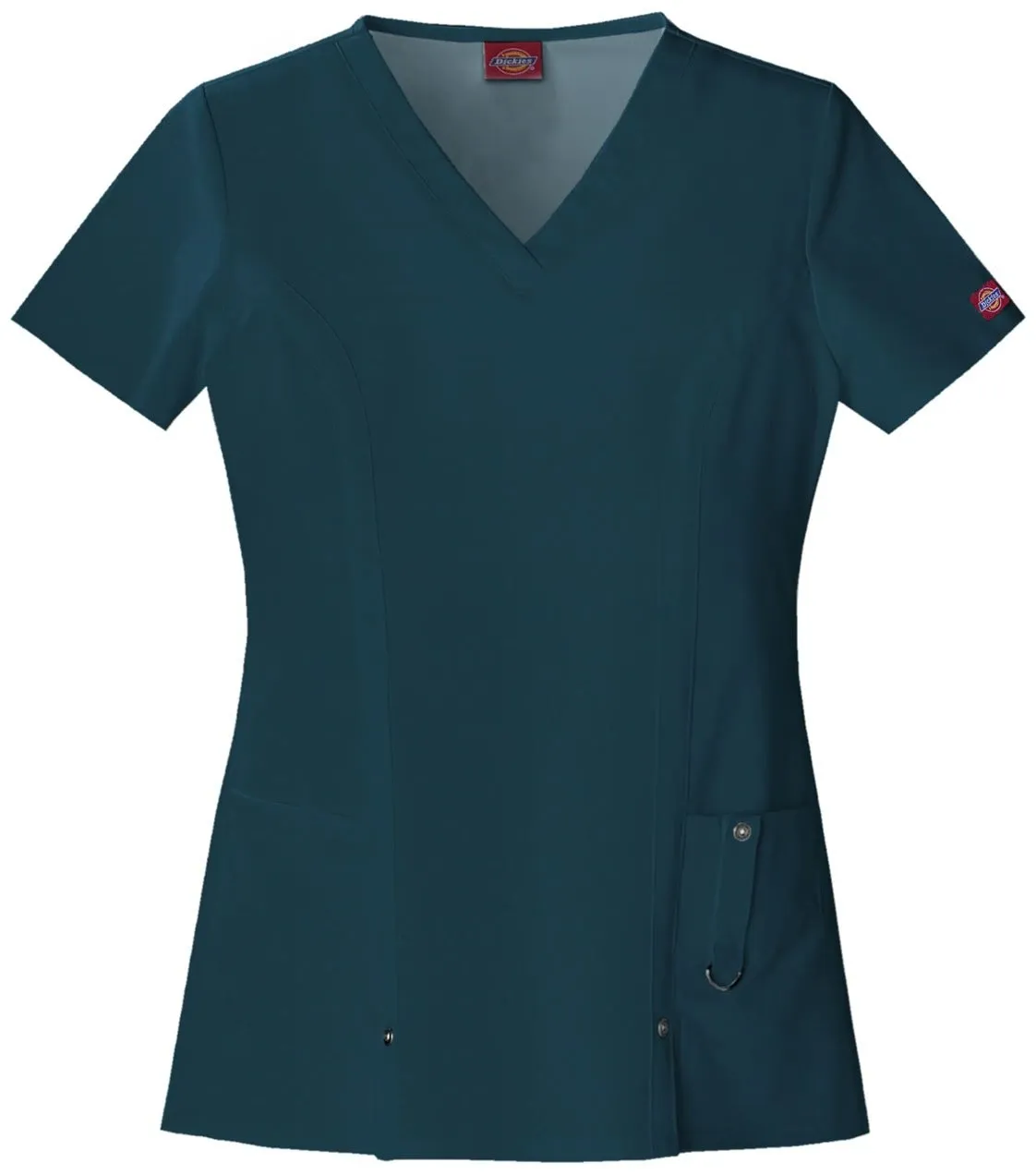 82851 Dickies Xtreme Stretch Womens V-Neck Scrub Top