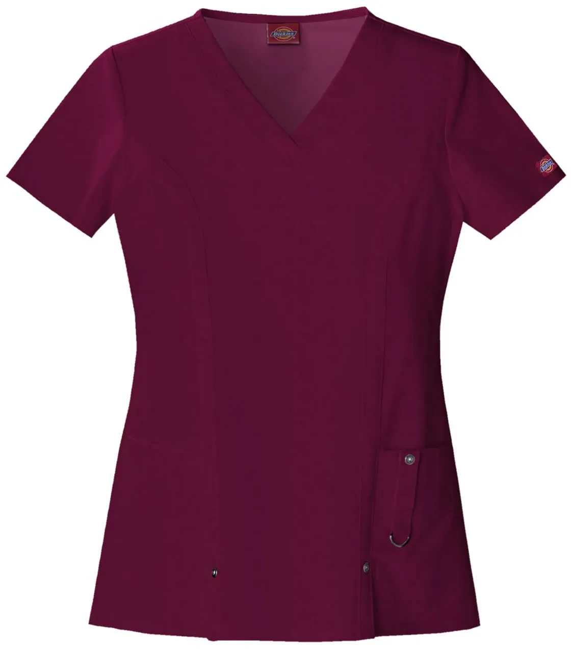 82851 Dickies Xtreme Stretch Womens V-Neck Scrub Top