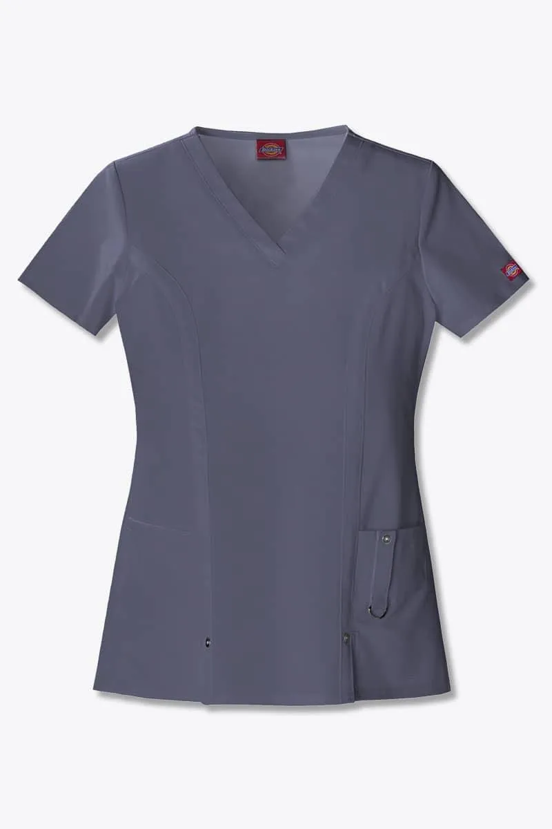 82851 Dickies Xtreme Stretch Womens V-Neck Scrub Top