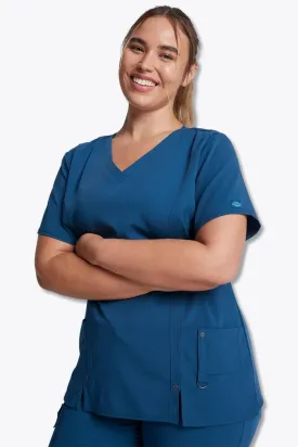 82851 Dickies Xtreme Stretch Womens V-Neck Scrub Top