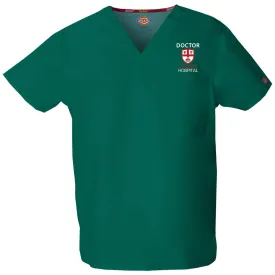 83706 Liverpool Emergency Dickies Unisex v-neck scrub top