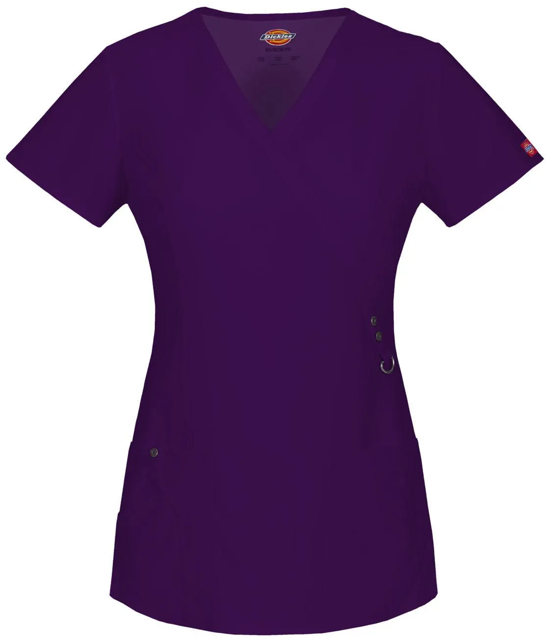 85956 Dickies Xtreme Stretch Women's Mock Wrap Top
