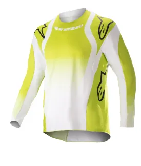 Alpinestars Youth Racer Push Yellow Fluo White Jersey
