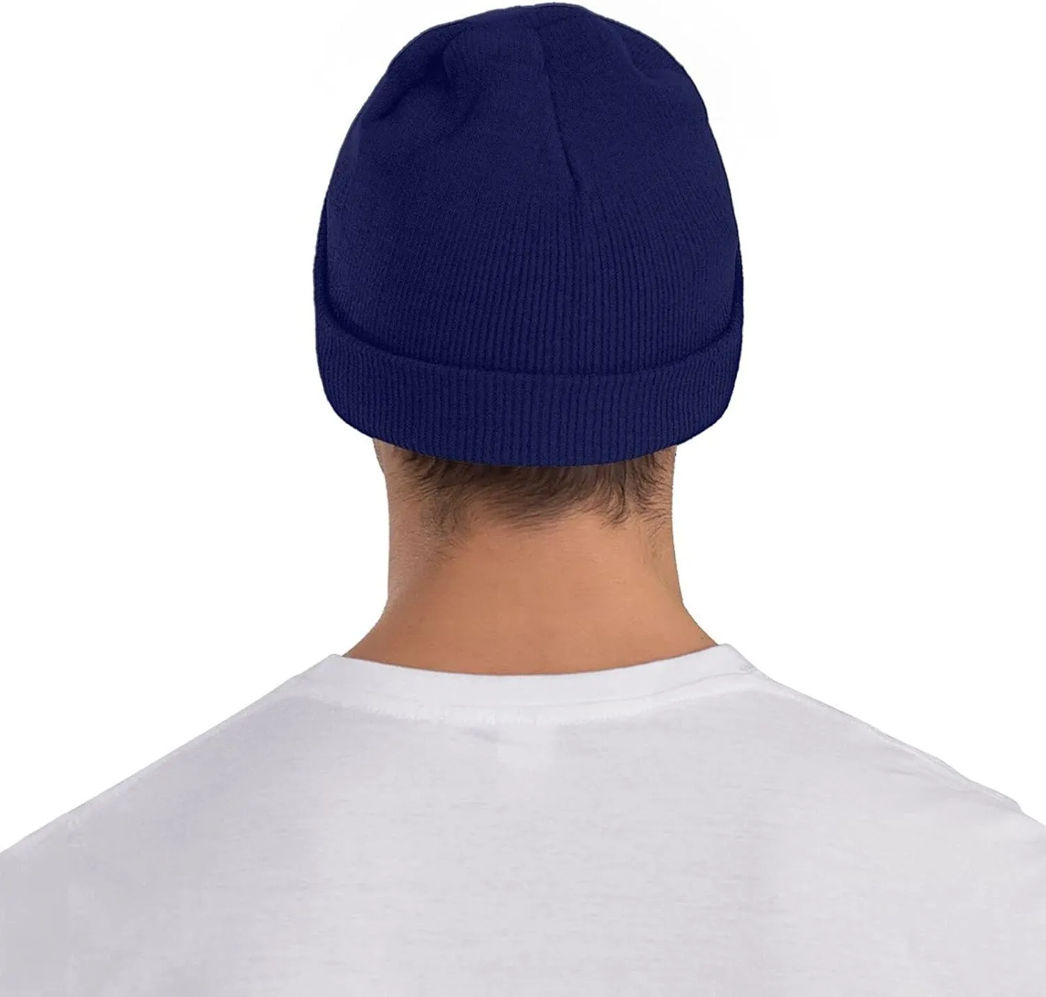 America Flag Veteran Beanie Cap Soft Knit Hat for Women Men Winter Warm Hat
