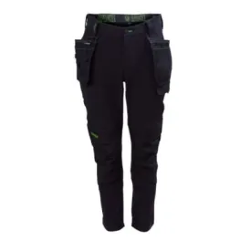 Apache Calgary Slim Fit 4 way Stretch Work Trousers Black