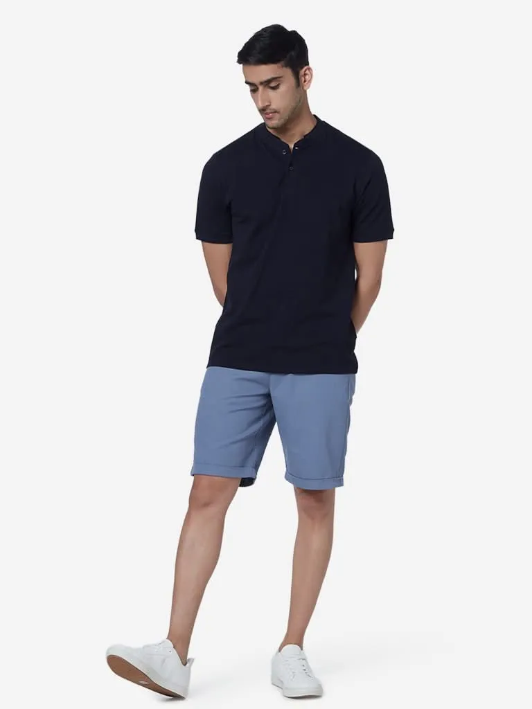 Ascot Navy Relaxed-Fit T-Shirt