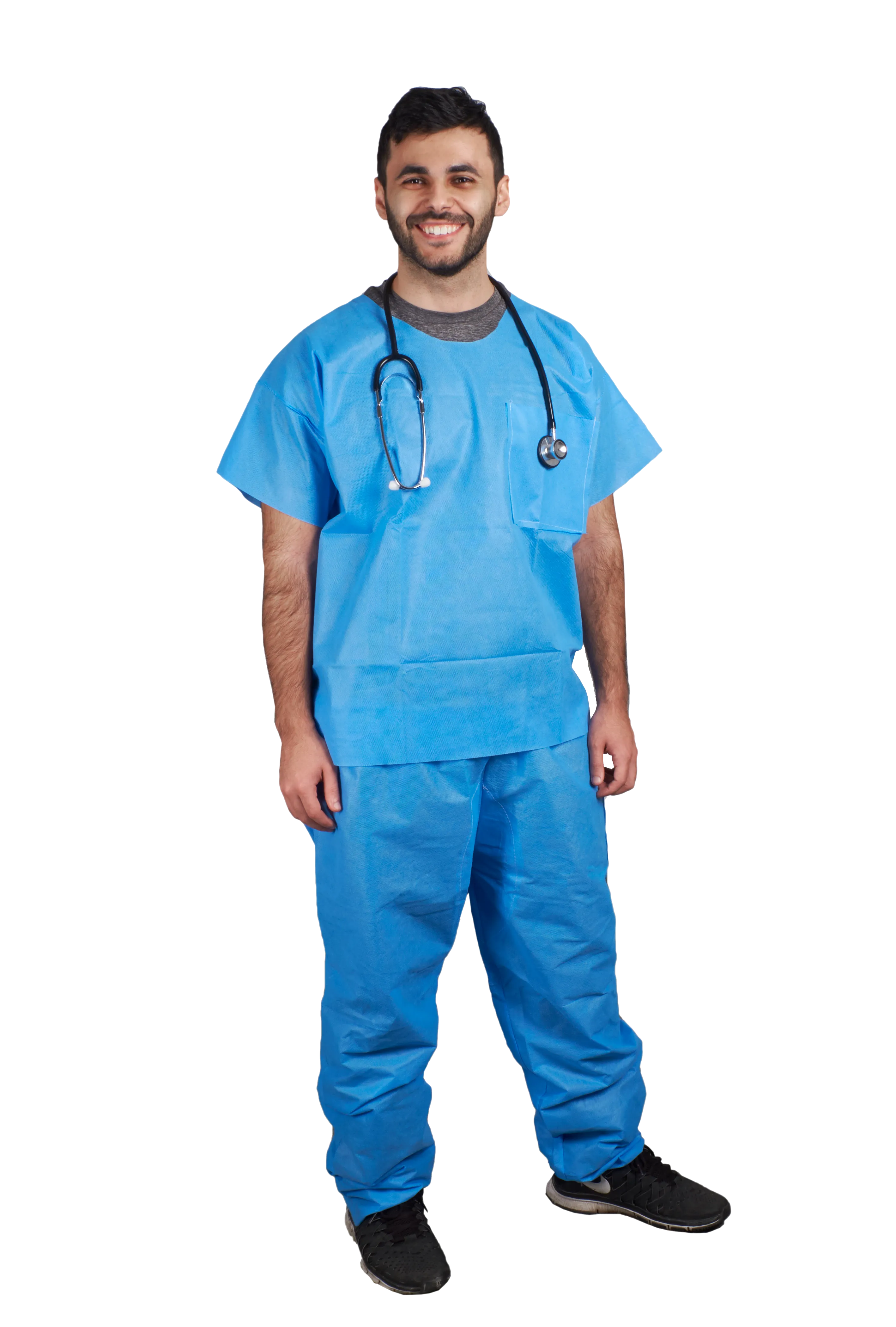 Asp Global Scrubs Pant Scrub Disp Med Lfburg 1/Bg 50Bg/Cs