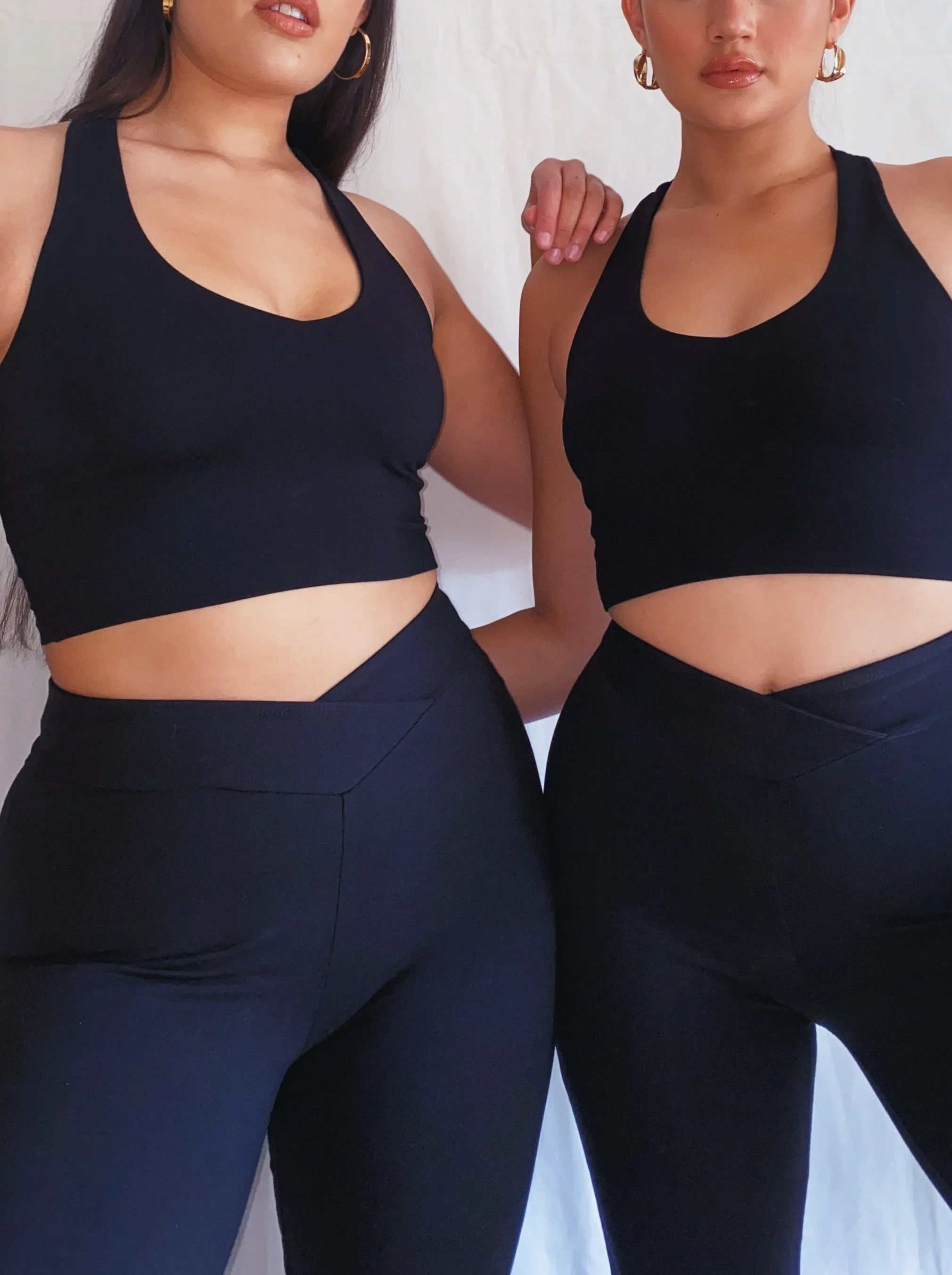 Bamboo Trousers with V-Front
