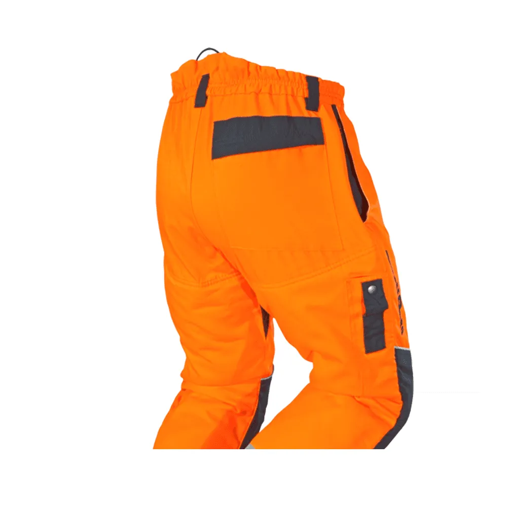 BasePro Hi Viz Chainsaw Trousers Type C