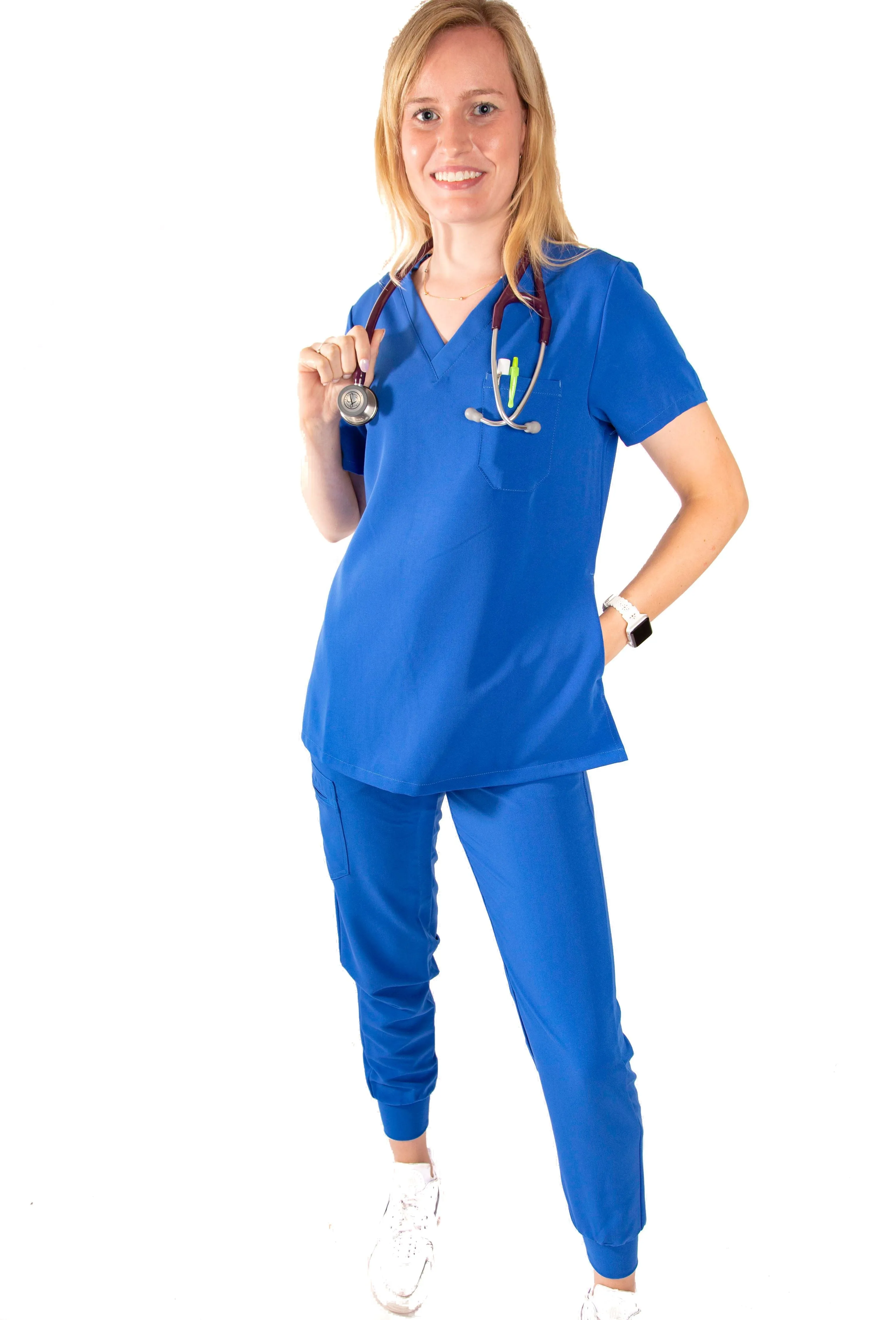 Beth V-Neck Scrubs Top