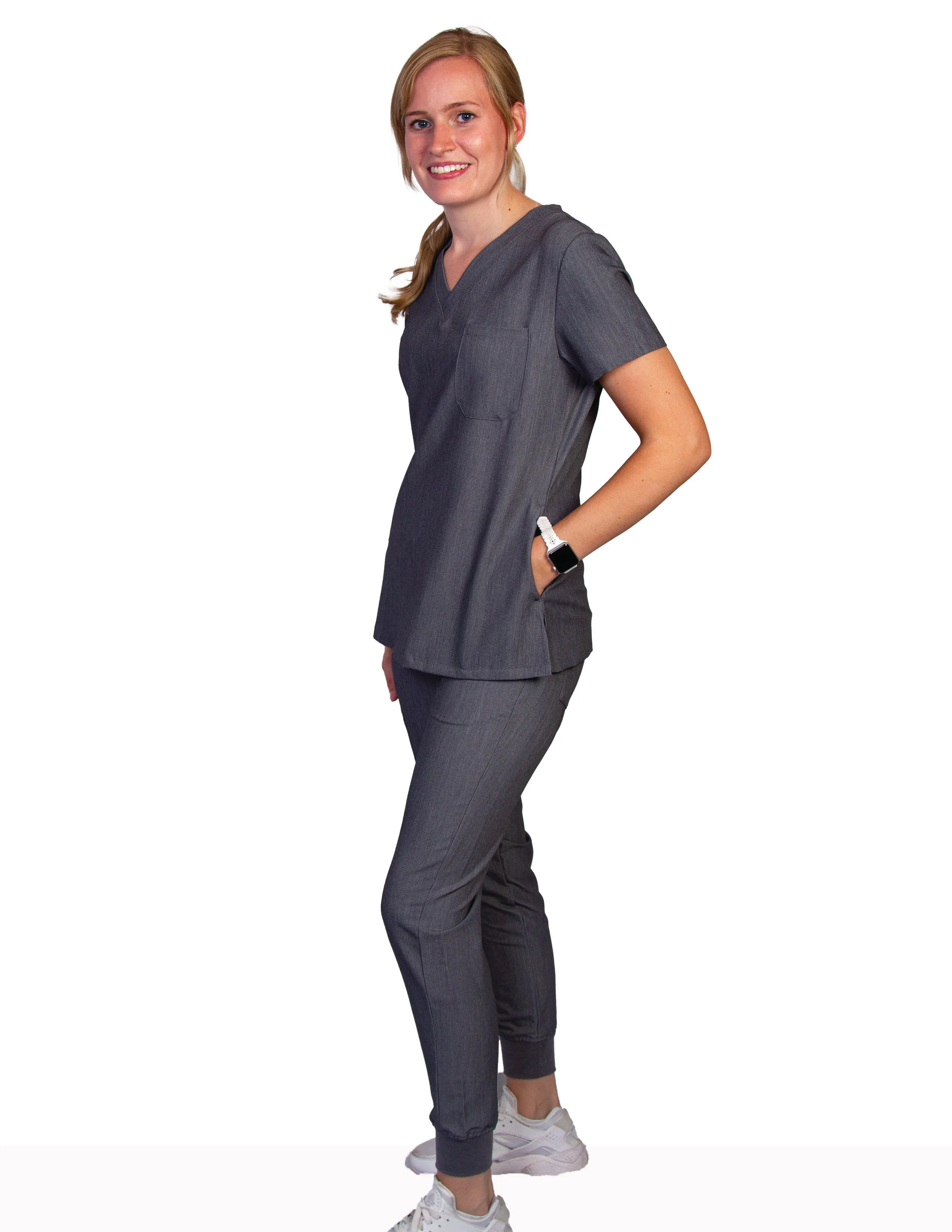 Beth V-Neck Scrubs Top