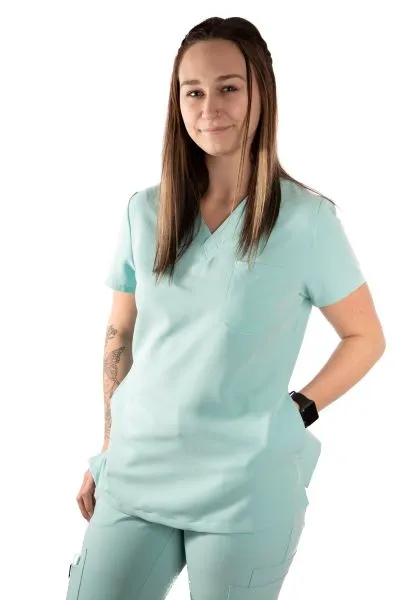 Beth V-Neck Scrubs Top