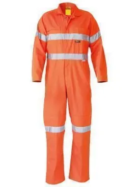 Bisley Workwear 3m Taped Lightweight Hi Vis Coverall BC6718TW