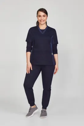 Biz Care Women's Long Sleeve Nurse Under Scrub CT247LL