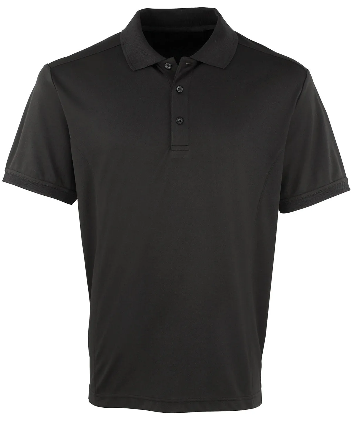 Black - Coolchecker® piqué polo (C)