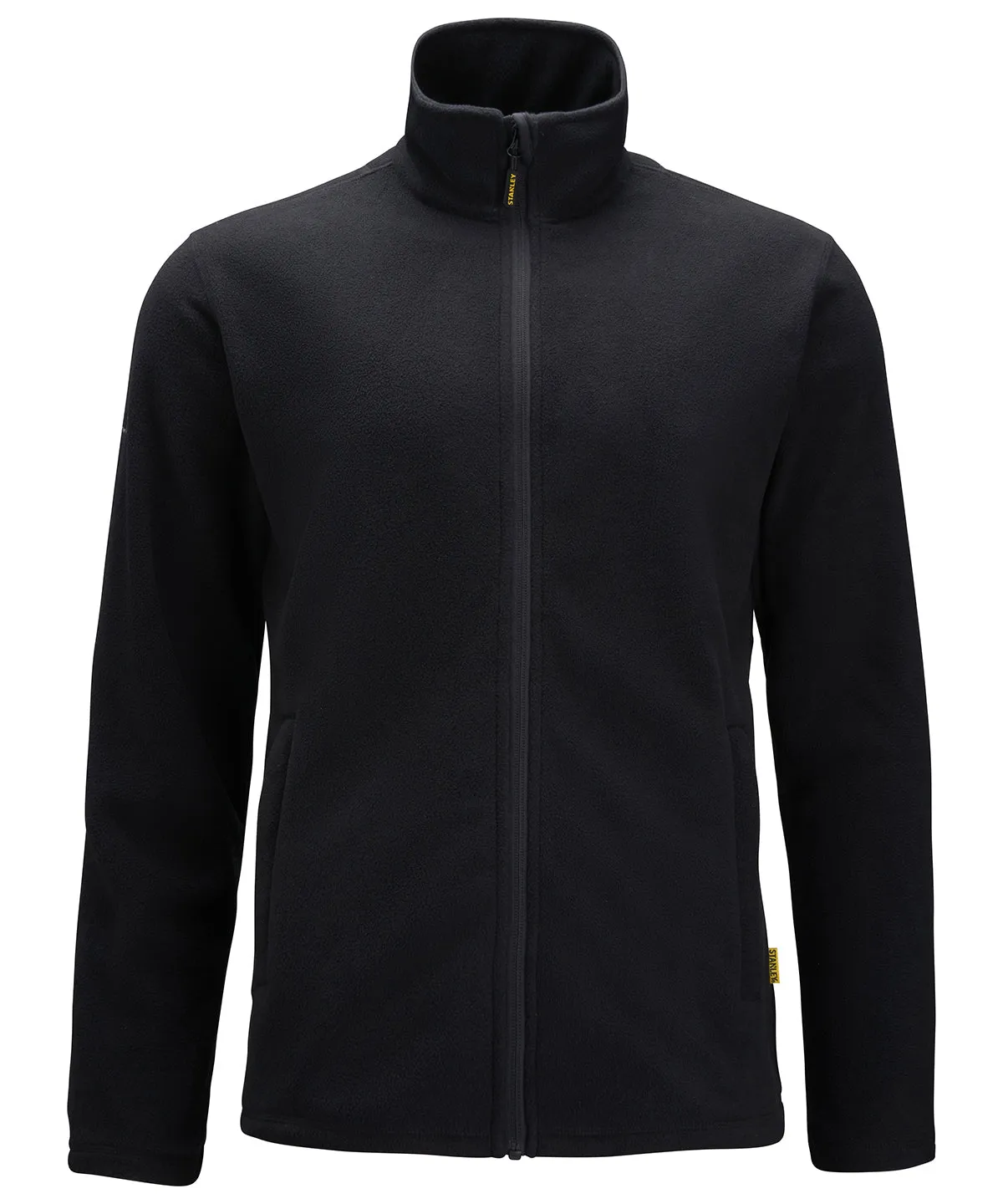 Black - Stanley Dixon zip-through microfleece