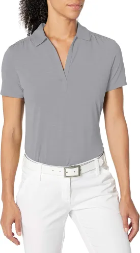 Callaway Womens Opti-Dri Tonal Short Sleeve Polo Shirt, with Stretch Fabric and Sun Protection, Extended Sizing