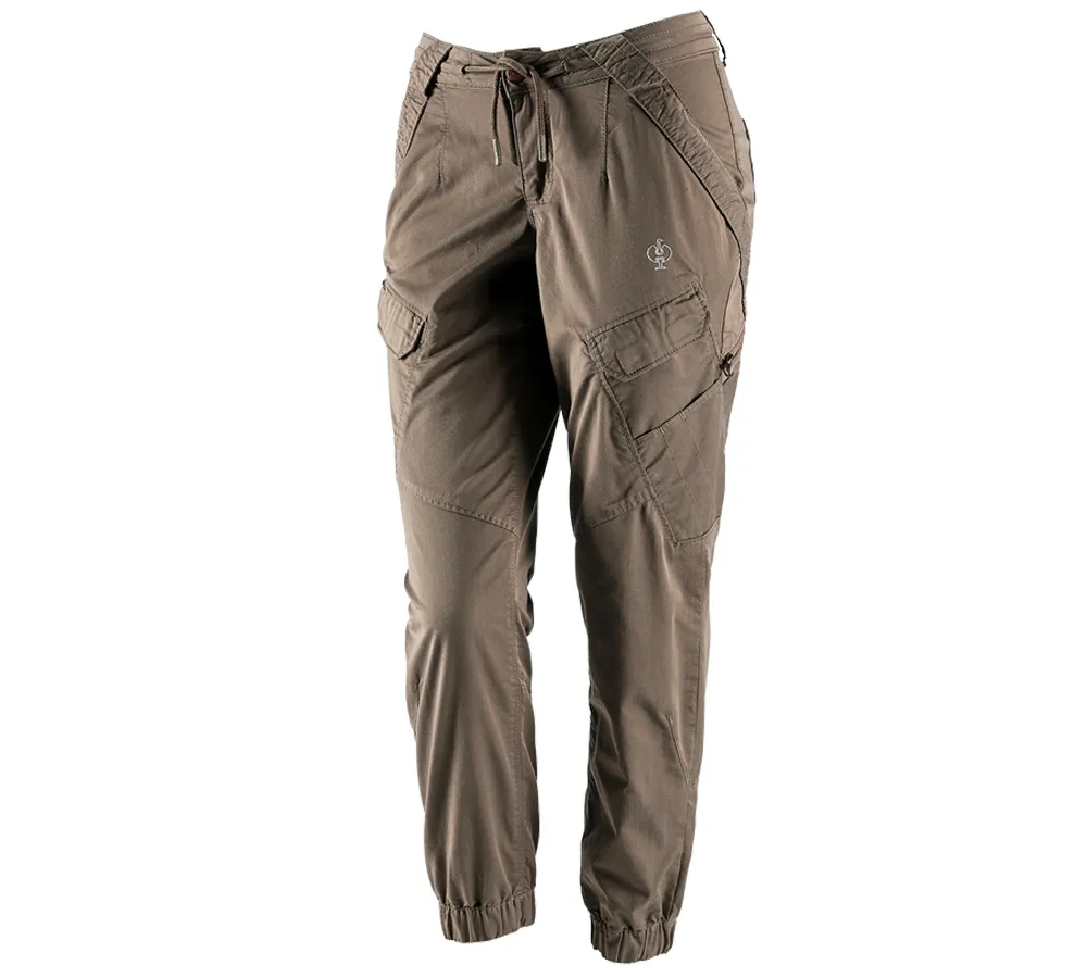 Cargo trousers e.s. ventura vintage, ladies'