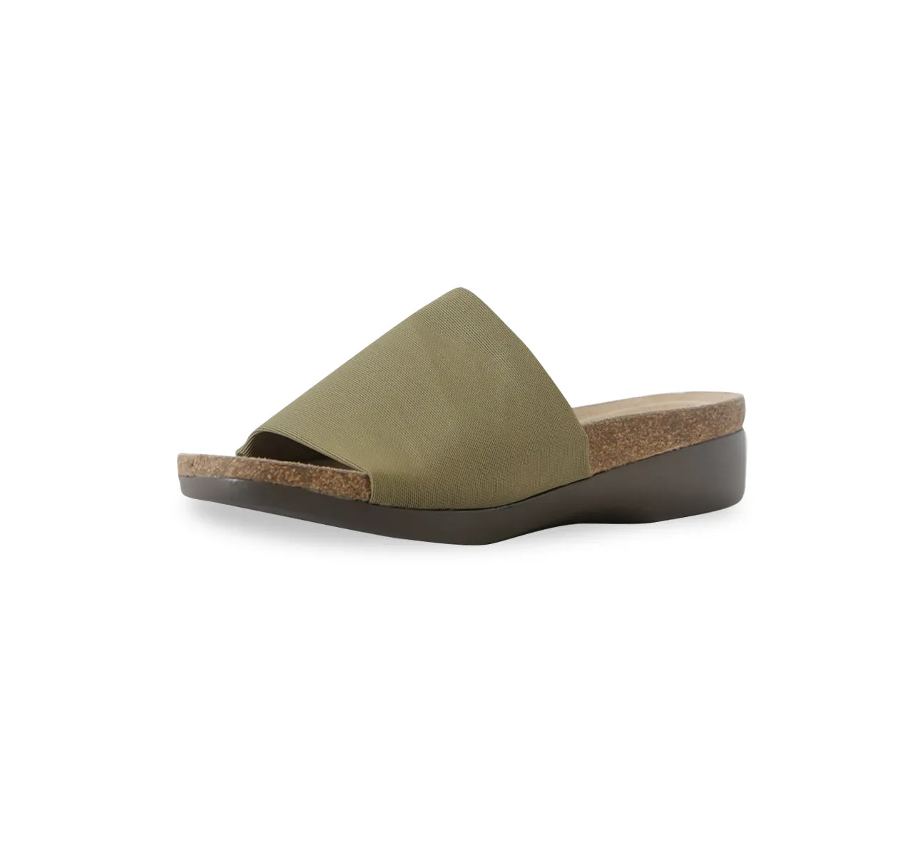 CASITA-OLIVE GREEN STRETCH FABRIC