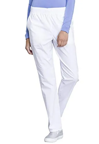 Cherokee WW050 Workwear Professionals Natural Rise Tapered Leg Drawstring Scrub Pant