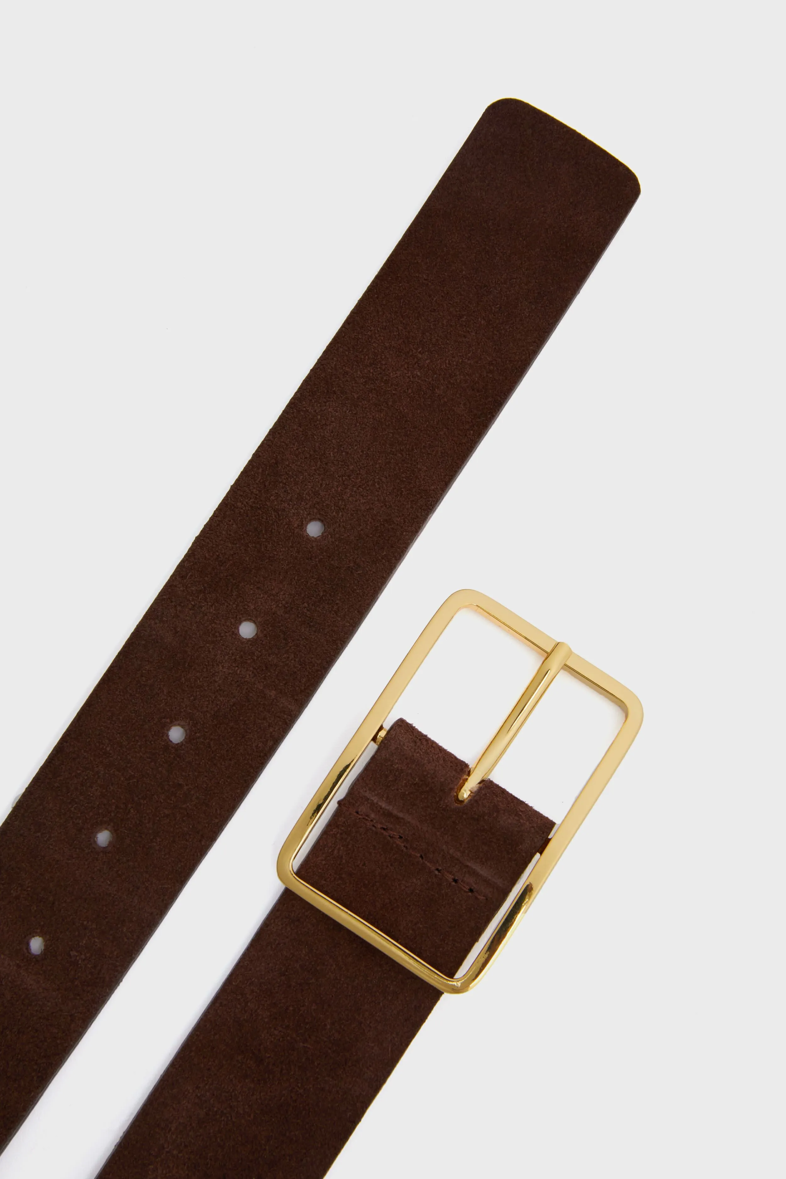 Chocolate Suede Milla Belt