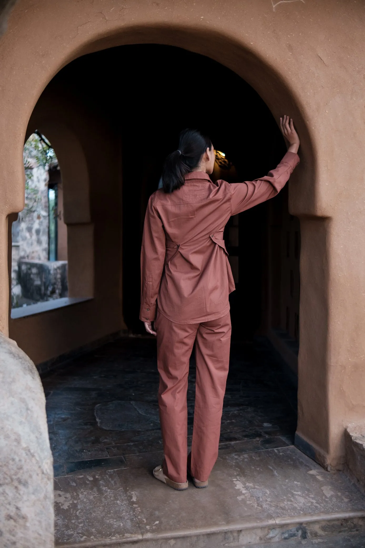 Copper Sandra Straight Pants