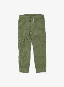 Corduroy Kids Cargo Trousers