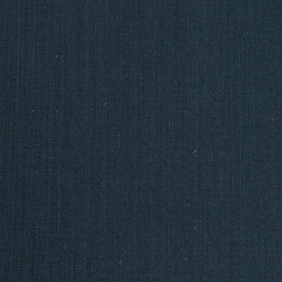 Dark Brown Pinstriped Double Faced Super 120s Wool