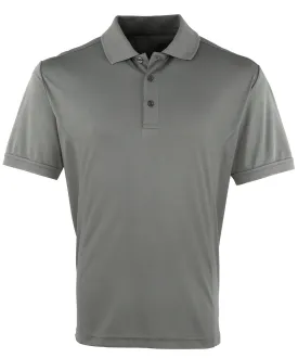 Dark Grey* - Coolchecker® piqué polo