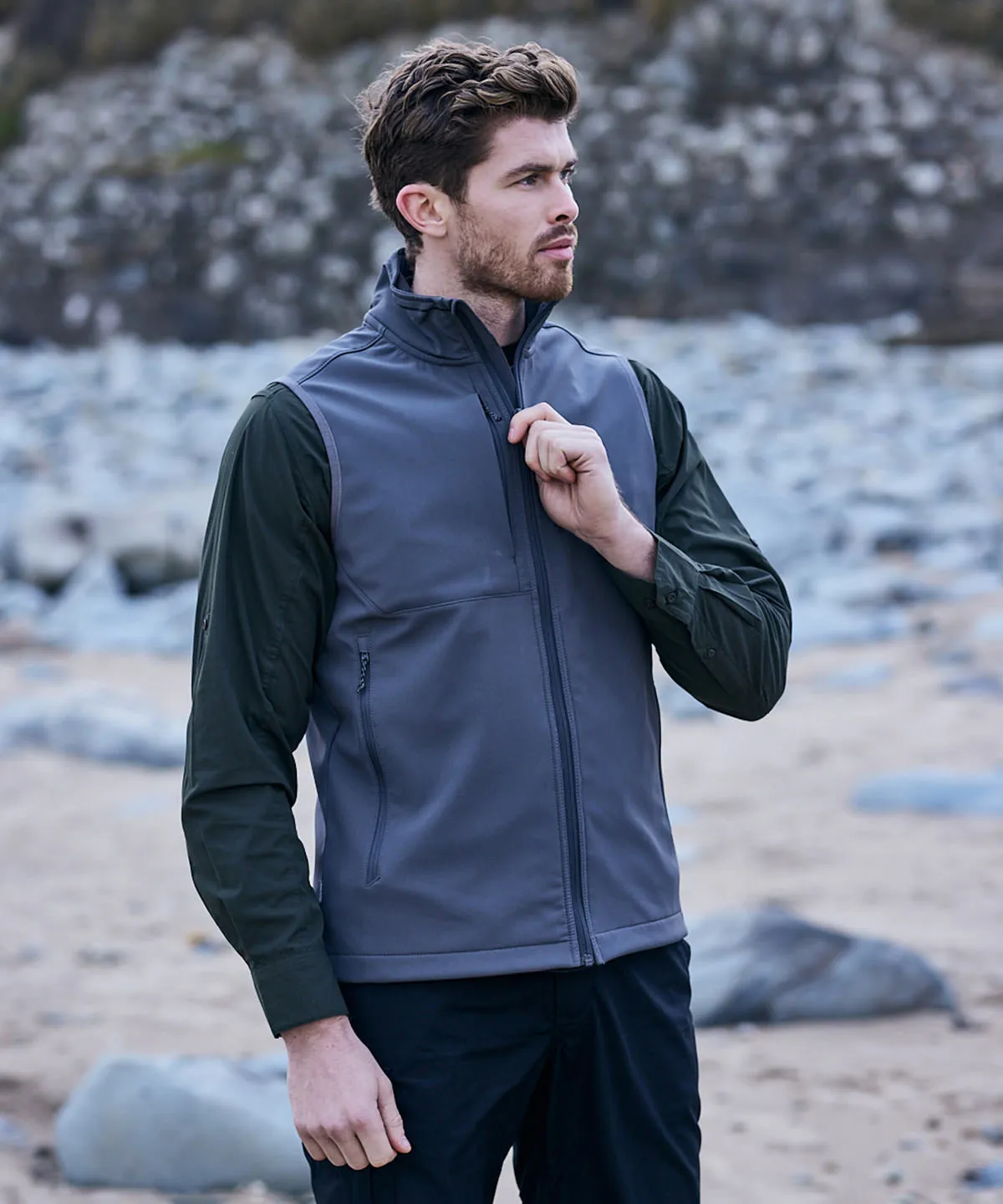 Dark Navy - Expert Basecamp softshell vest