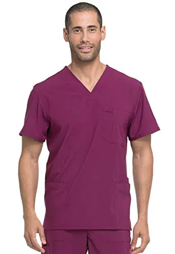Dickies DK645 EDS Essentials Men Scrubs Top V-Neck