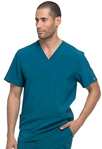 Dickies DK645 EDS Essentials Men Scrubs Top V-Neck