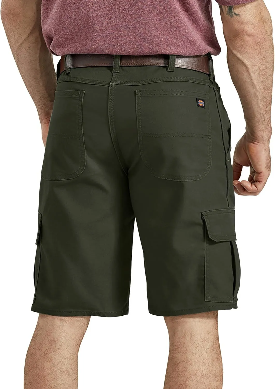 Dickies Men's Tough Max 11 Inch Relaxed Fit Duck Cargo Short