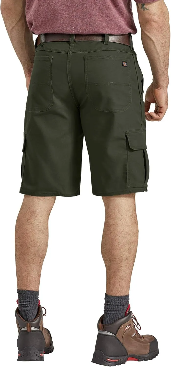 Dickies Men's Tough Max 11 Inch Relaxed Fit Duck Cargo Short