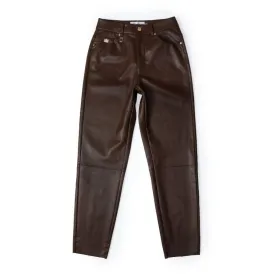 Dunwick Faux Leather Pant