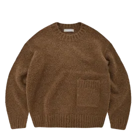 FrizmWORKS : Alpaca Boucle Knit in Brown