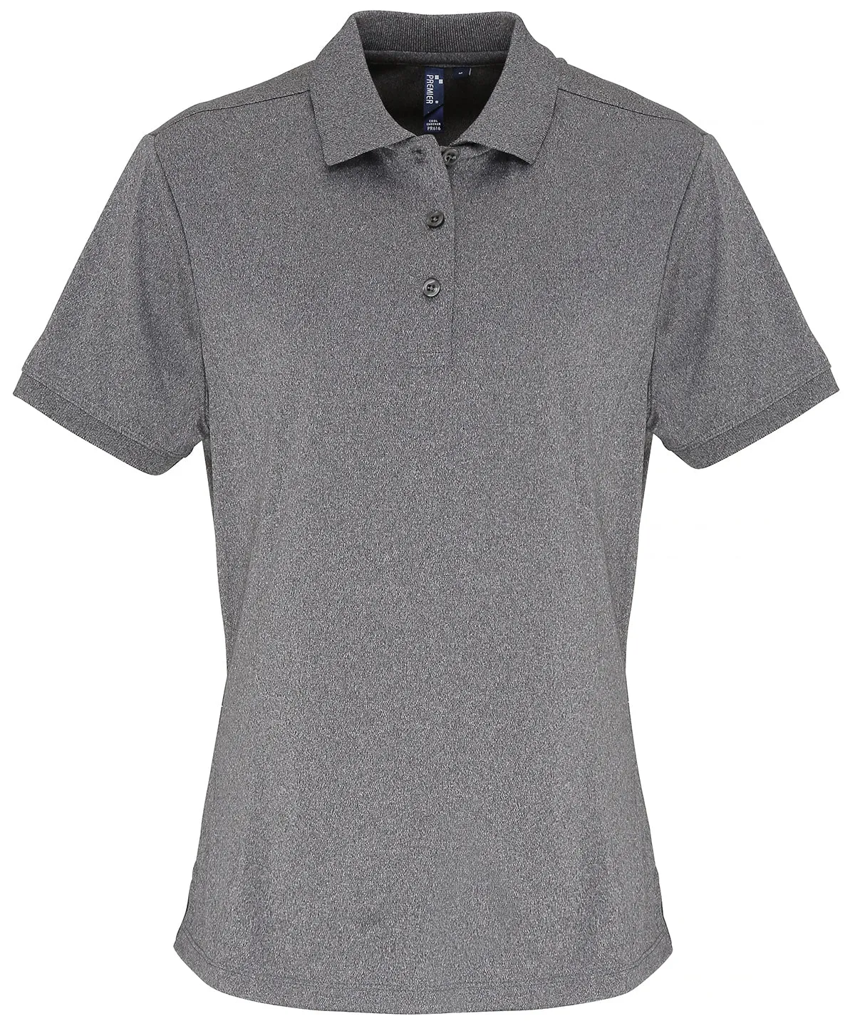 Grey Melange - Women's Coolchecker® piqué polo