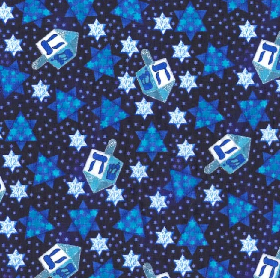 Hanukkah - Pixie Scrub Hat