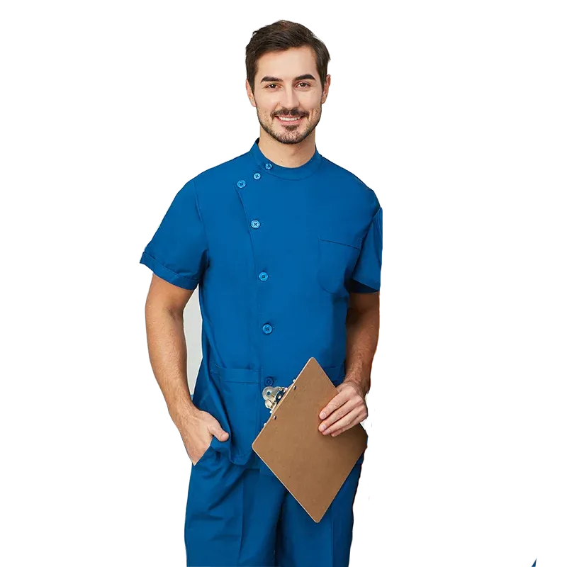 HC - Odontology Scrub Uniform: Unisex nurse workwear, ideal for dental and healthcare settings