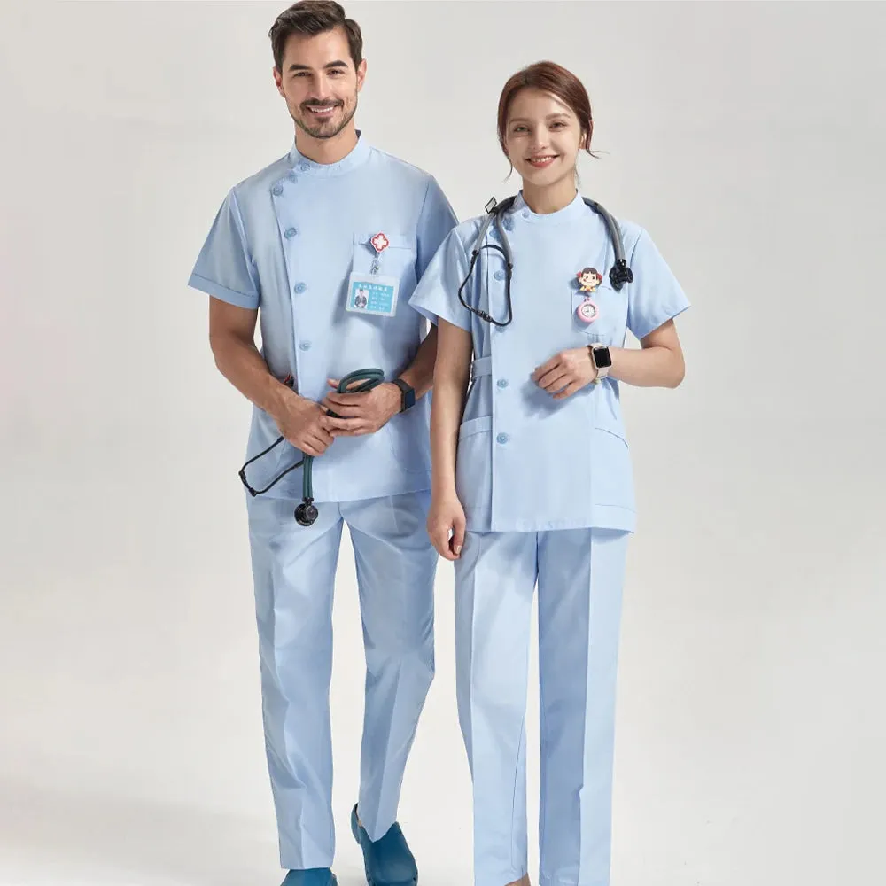 HC - Odontology Scrub Uniform: Unisex nurse workwear, ideal for dental and healthcare settings
