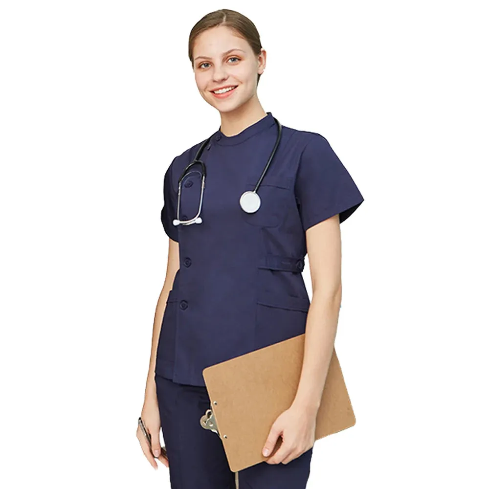 HC - Odontology Scrub Uniform: Unisex nurse workwear, ideal for dental and healthcare settings