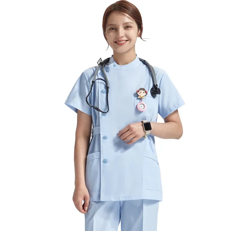 HC - Odontology Scrub Uniform: Unisex nurse workwear, ideal for dental and healthcare settings