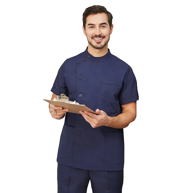 HC - Odontology Scrub Uniform: Unisex nurse workwear, ideal for dental and healthcare settings